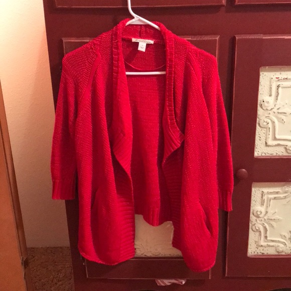 Kenneth Cole red sweater - Picture 1 of 3